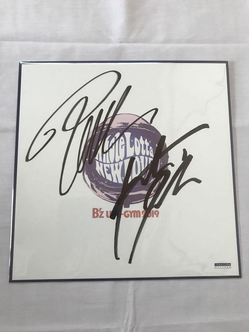 B'zサインサイン色紙太陽のkomachi angel